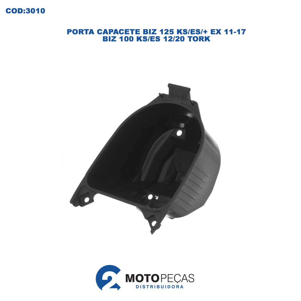 Porta Capacete Biz 125 KS/ES/+ EX 2011 a 2017 / Biz 100 KS/ES 2012/20 Tork