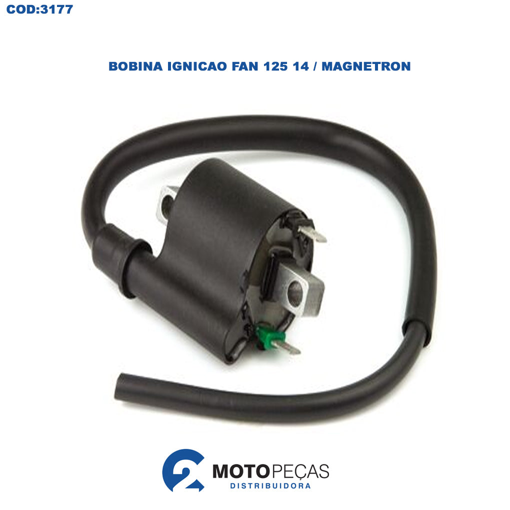 Bobina Ignicao Fan 125 14 / Magnetron