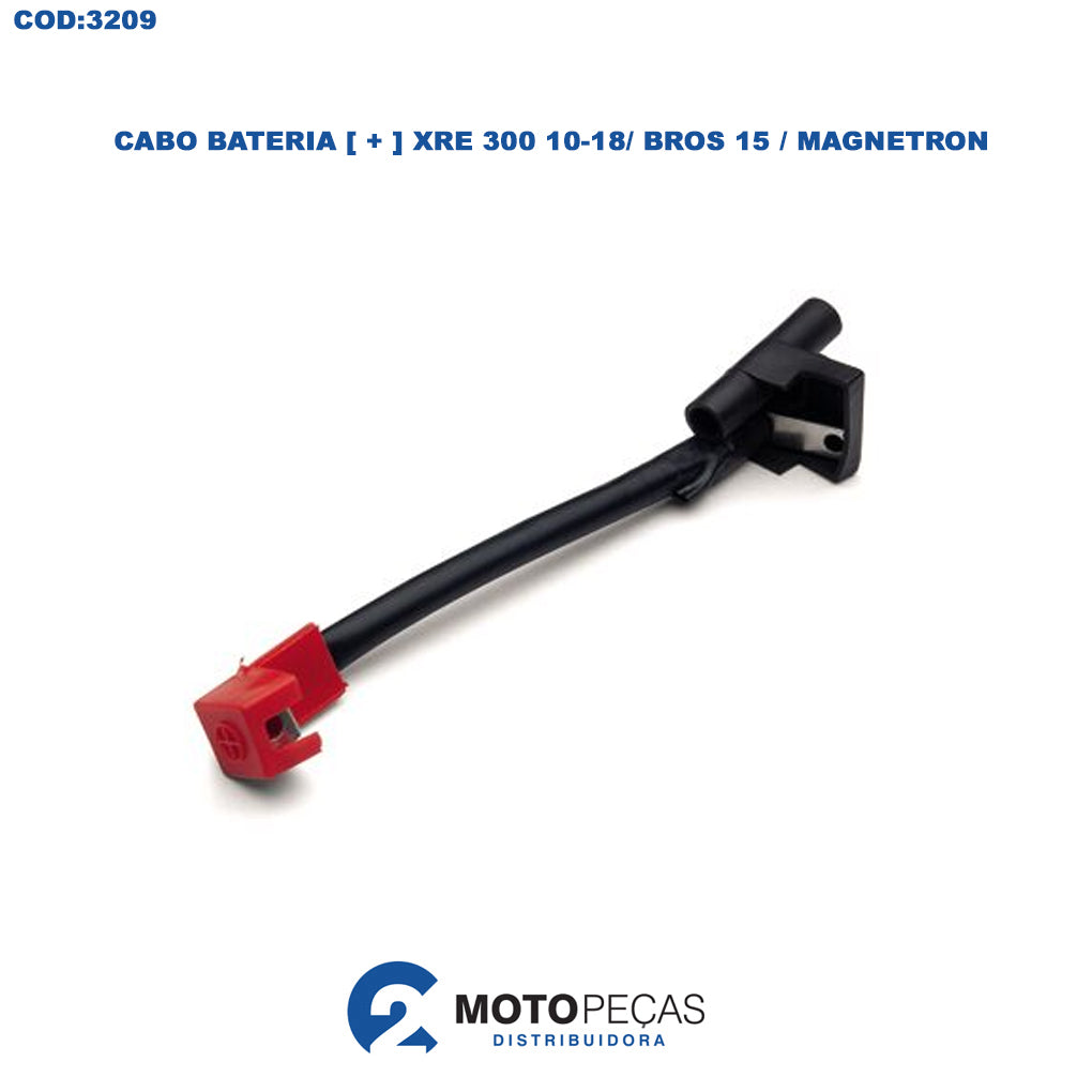 Cabo Bateria [ + ] XRE 300 1018/ Bros 15 / Magnetron
