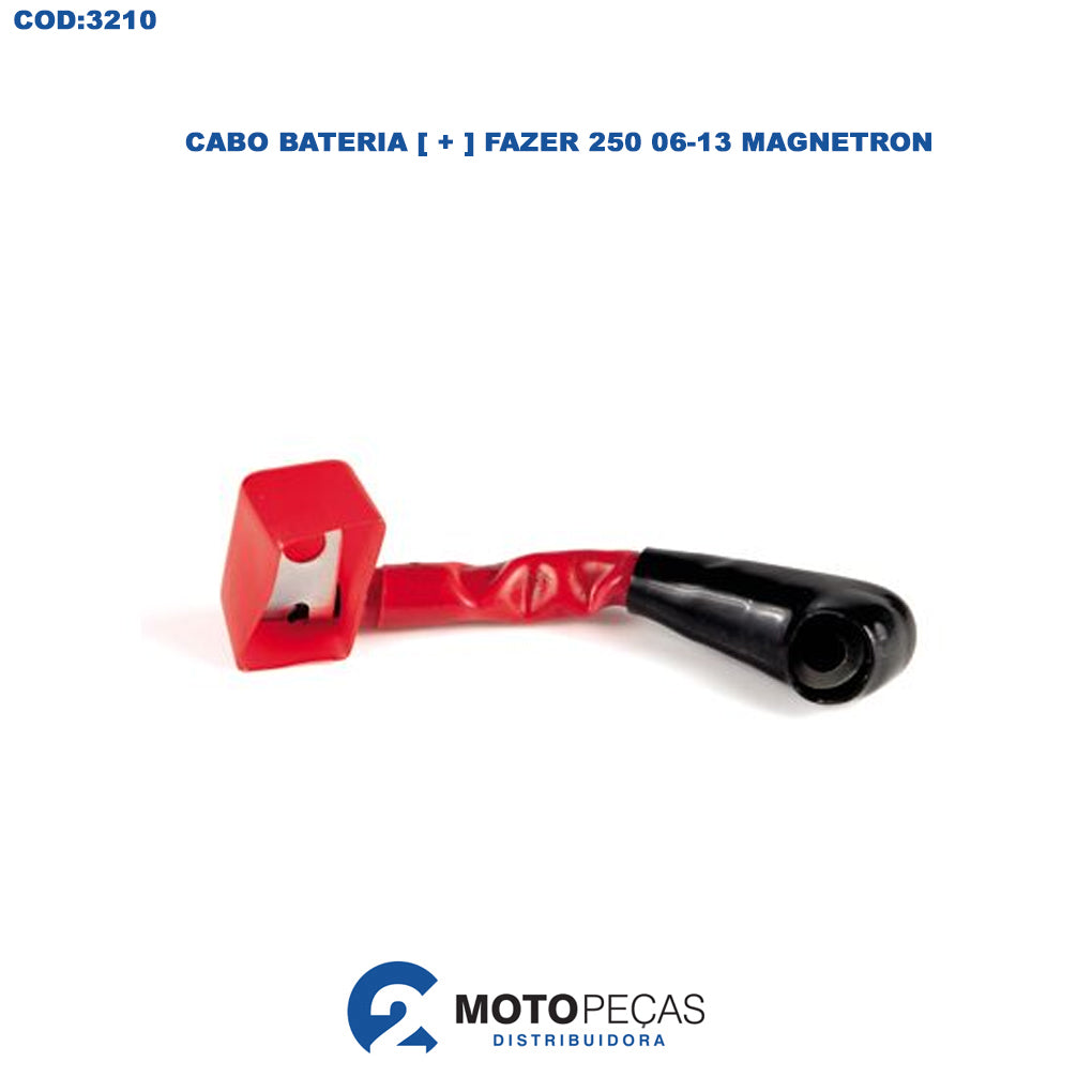 Cabo Bateria [ + ] Fazer 250 06-13 Magnetron