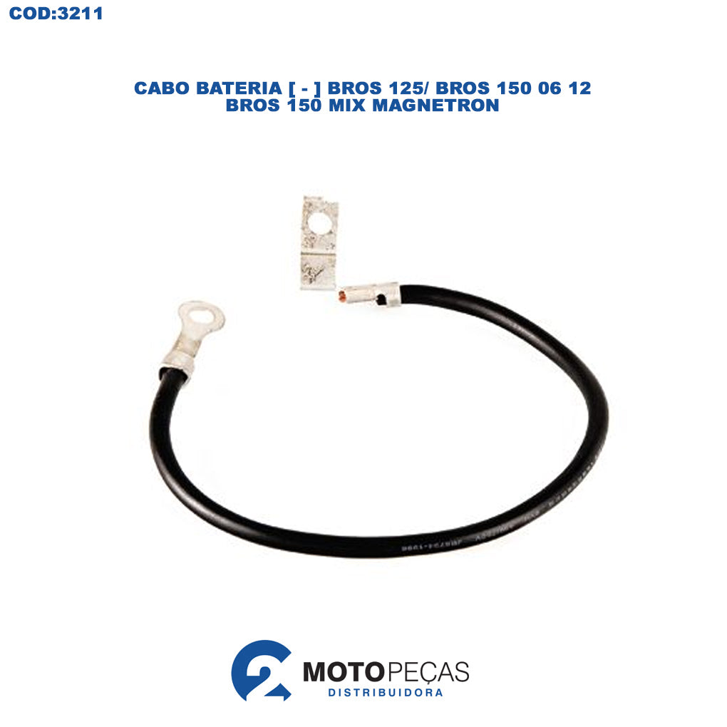 Cabo Bateria [ ] Bros 125/ Bros 150 06 12/ Bros 150 Mix Magnetron