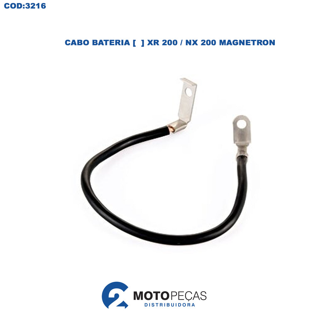 Cabo Bateria [ ] XR 200 / NX 200 Magnetron