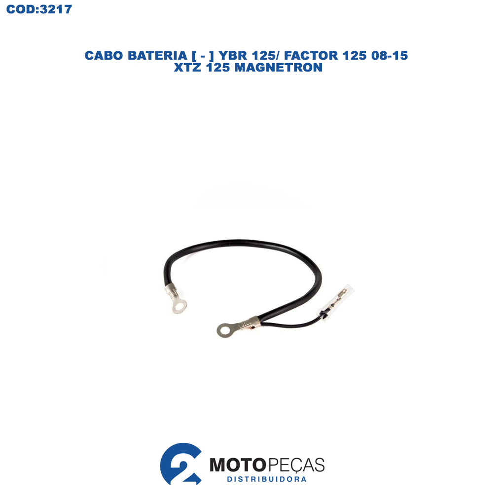 Cabo Bateria [ - ] YBR 125 / Factor 125 0815 / XTZ 125 Magnetron