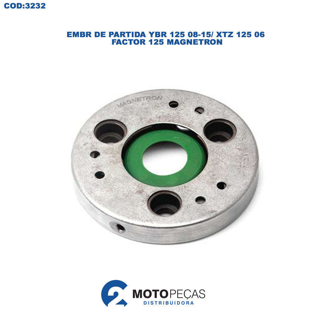 Placa da Partida YBR 125 0815/ XTZ 125 06 /FACTOR 125 Magnetron