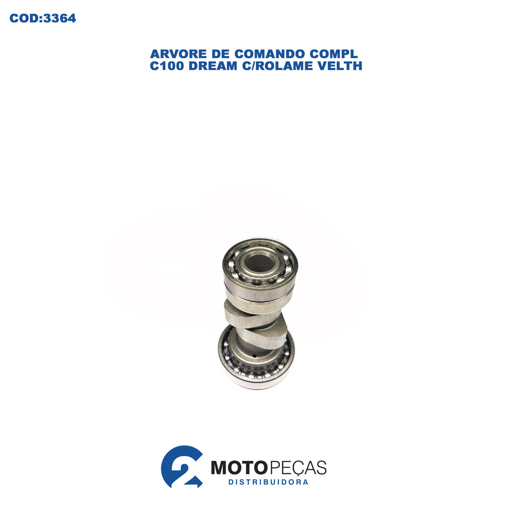Arvore de Comando Compl C100DREAM C/ROLAME Velth