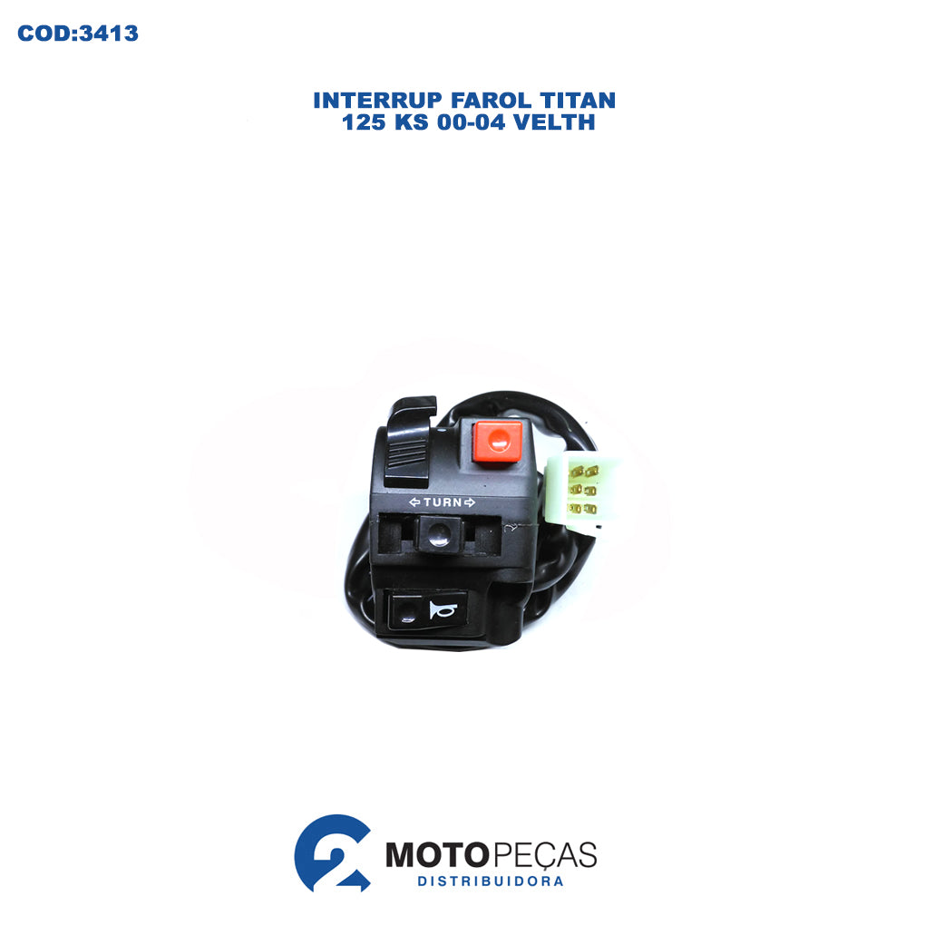 Chave de Luz Titan 125 KS 00 04 Velth