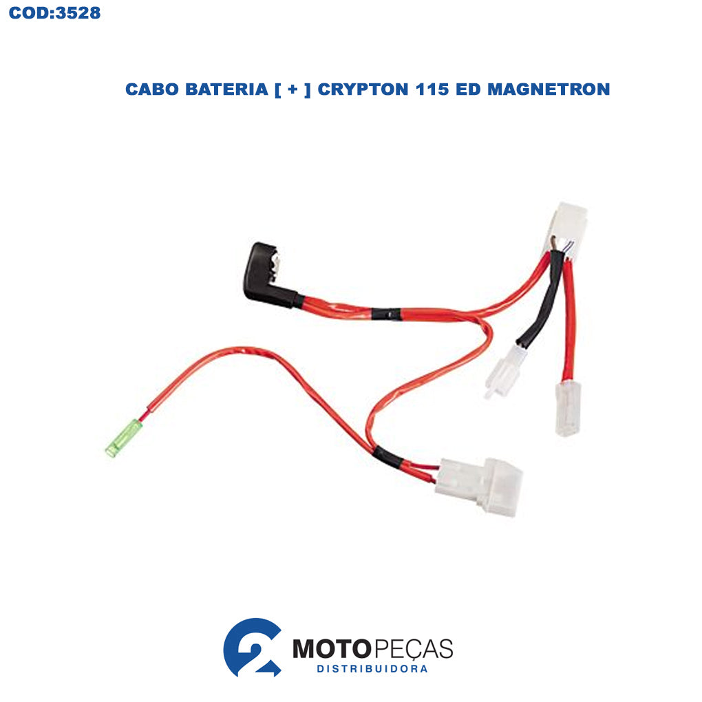 Cabo Bateria [ + ] Crypton 115 Ed Magnetron
