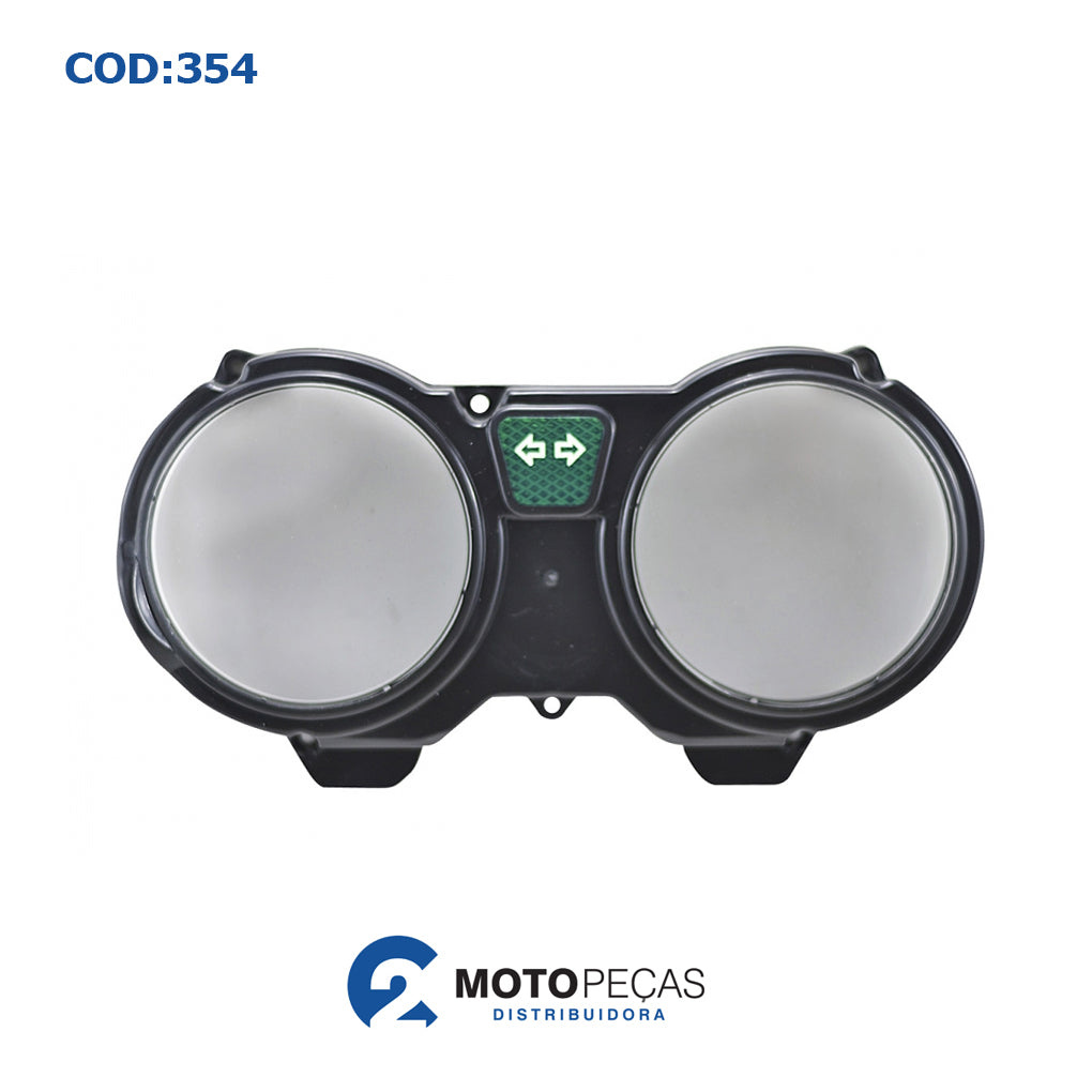 Carcaca Painel Int Preta C/LENTE CG 150/JOB 04 08/SPORT 05 08/FAN 09 13 Melc