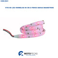 Fita de LED Vermelha 60 CM a Prova Dagua Magnetron