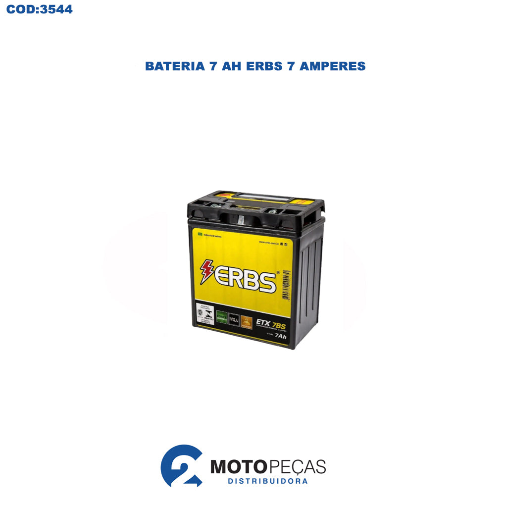Bateria 7 Ah Erbs 7 Amperes
