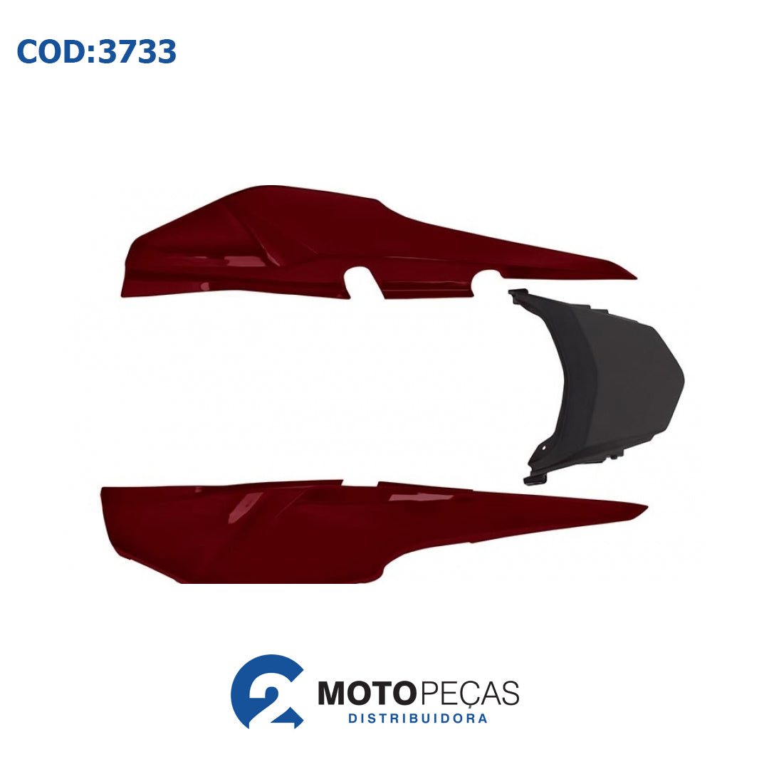 Rabeta Fan 125 150 14/15 Vermelho Guarau Melc