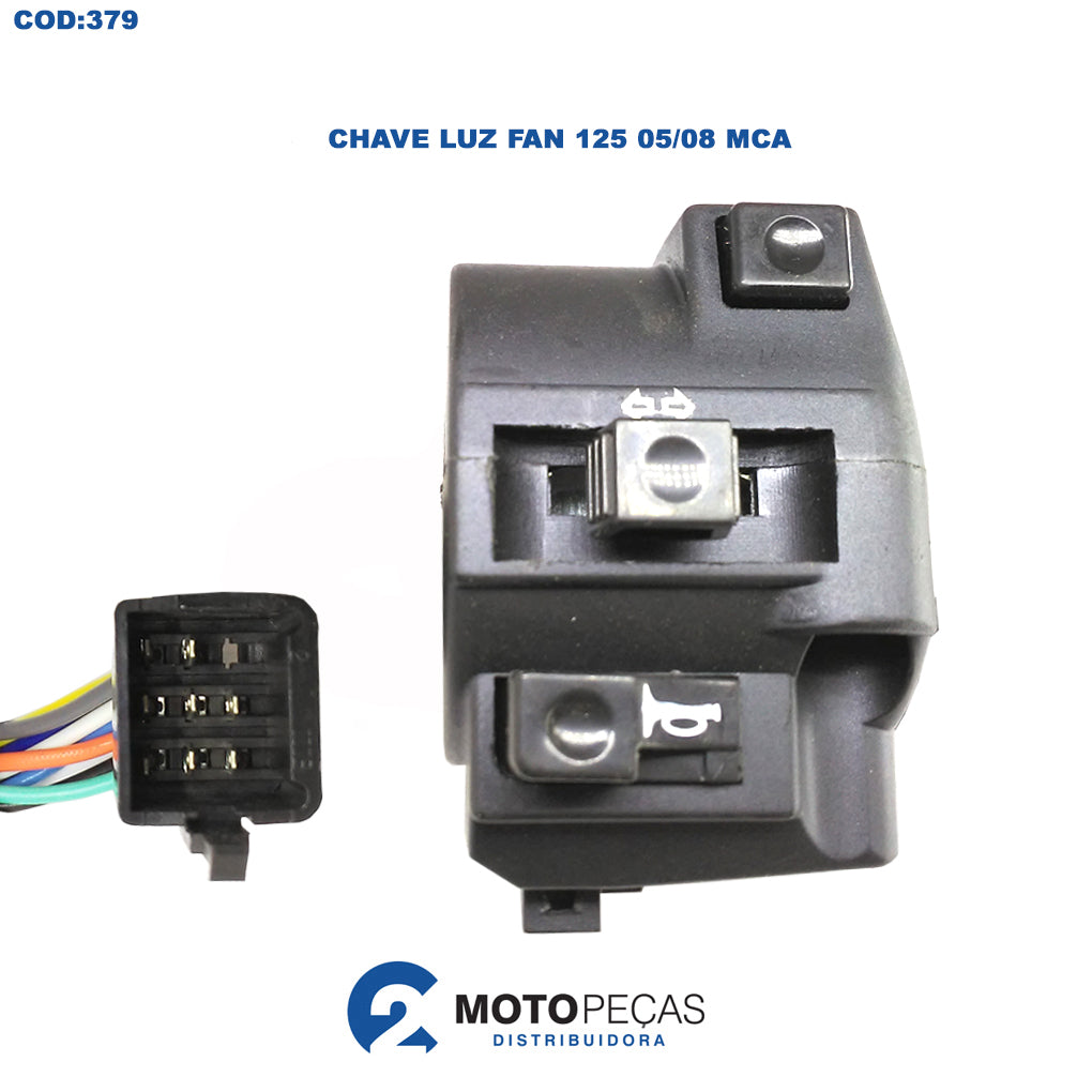 Chave Luz Fan 125 05/08 Mca