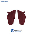 Tampa Lateral [pr] Titan 99/00 Vermelho Melc