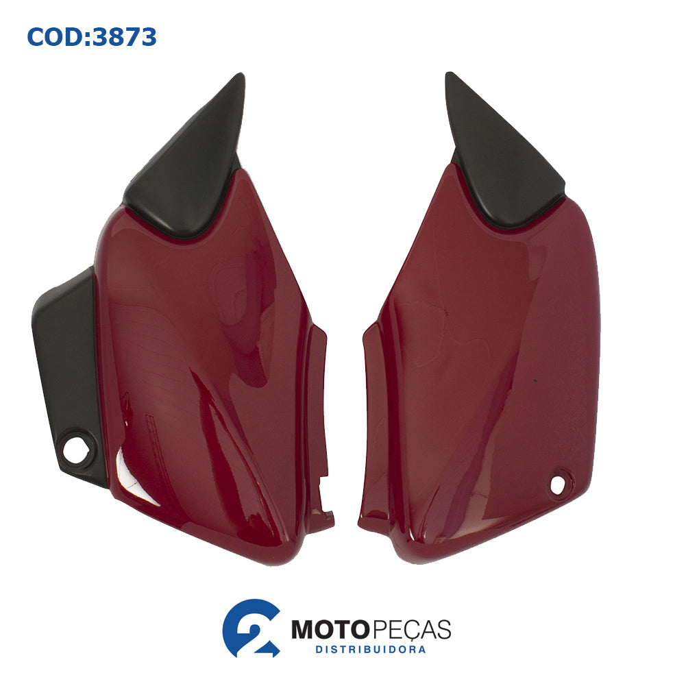Tampa Lateral [pr] Titan 02/03 Vermelho Melc