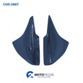 Tampa Lateral CG150 2007 Azul Met Melc