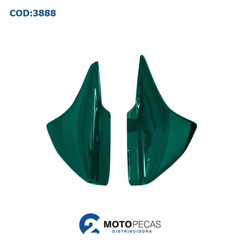 Tampa Lateral CG150 2005 Verde Melc