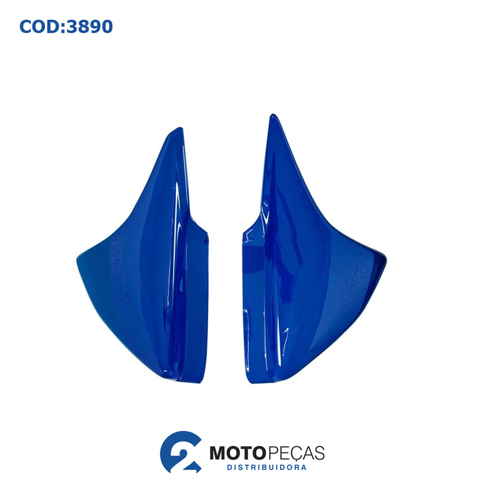 Tampa Lateral CG150 2004 Azul Melc