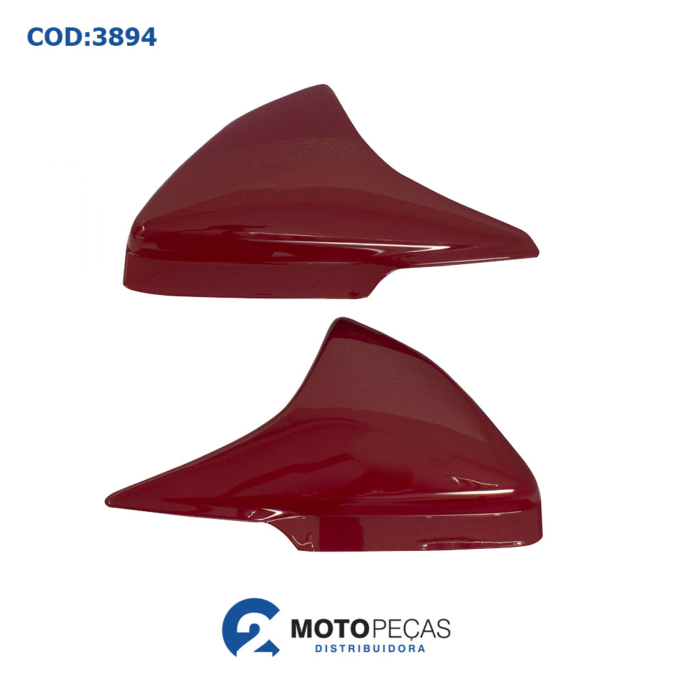 Tampa Lateral [pr] Titan 150 04/05 Job 04/06 Vermelho Melc
