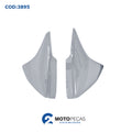 Tampa Lateral CG150 Prata Esp Melc
