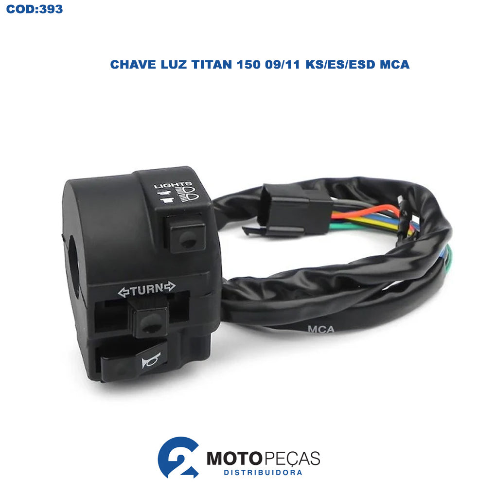 Chave Luz Titan 150 09/11 KS/ES/ESD Mca