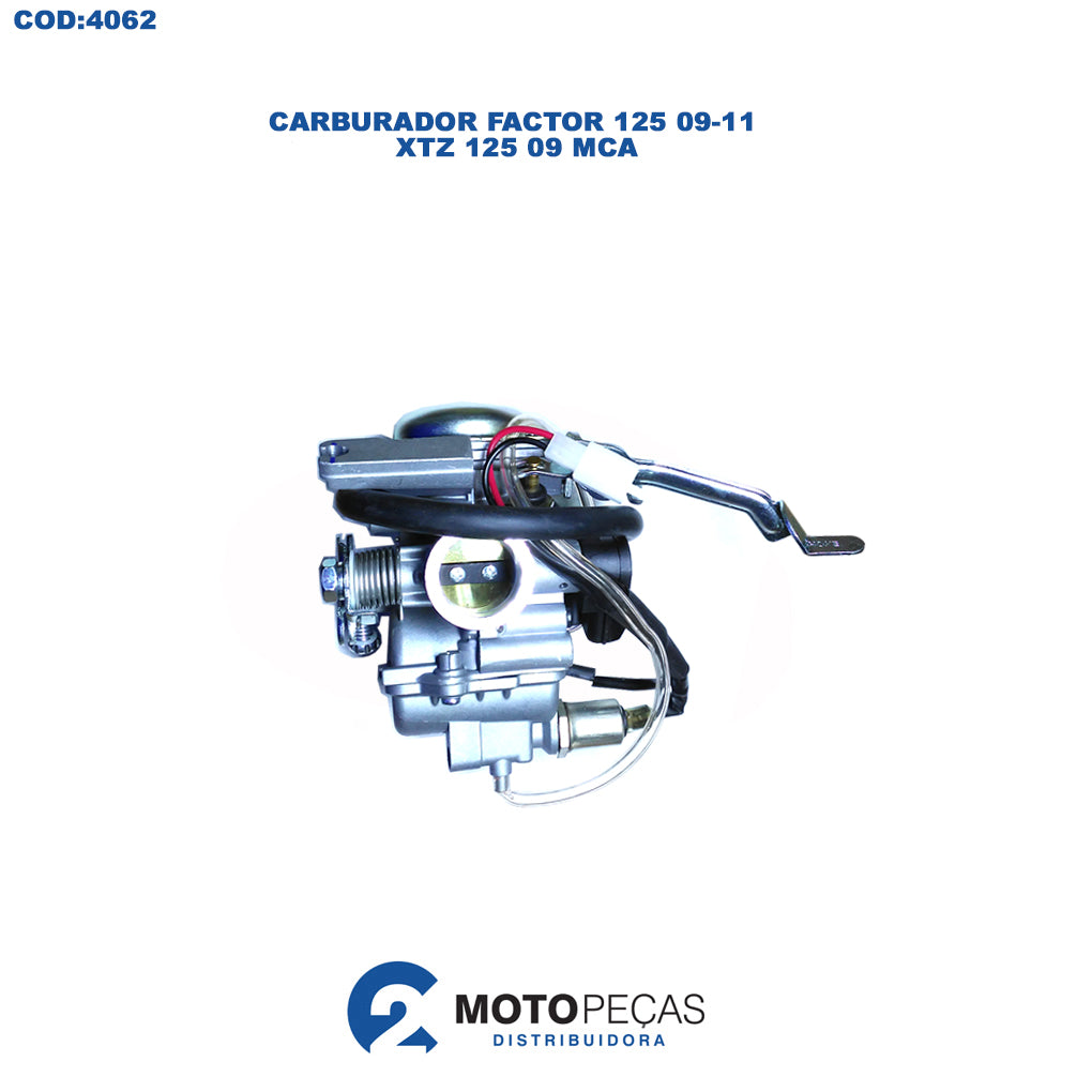 Carburador Factor 125 09 11/ XTZ 125 09 / Mca