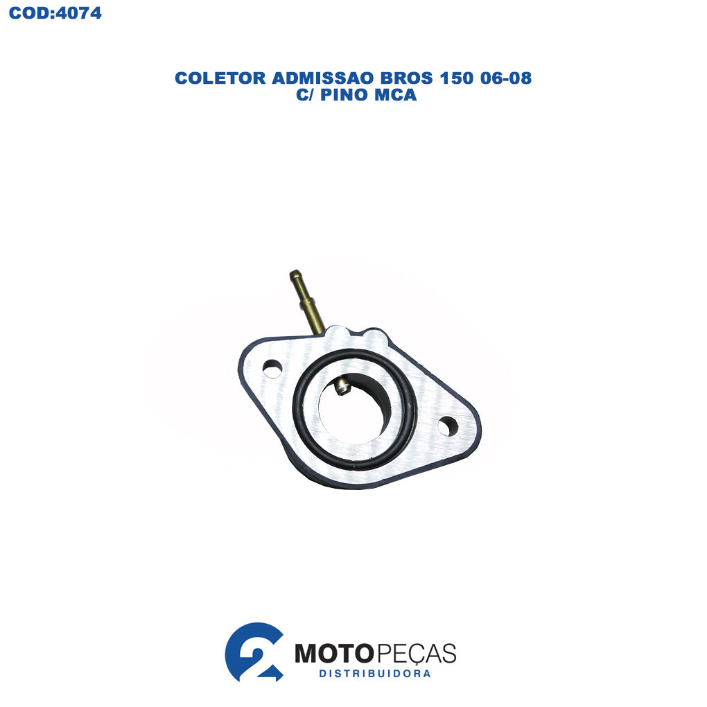 Coletor Admissao Bros 150 06 08 C/ Pino Mca