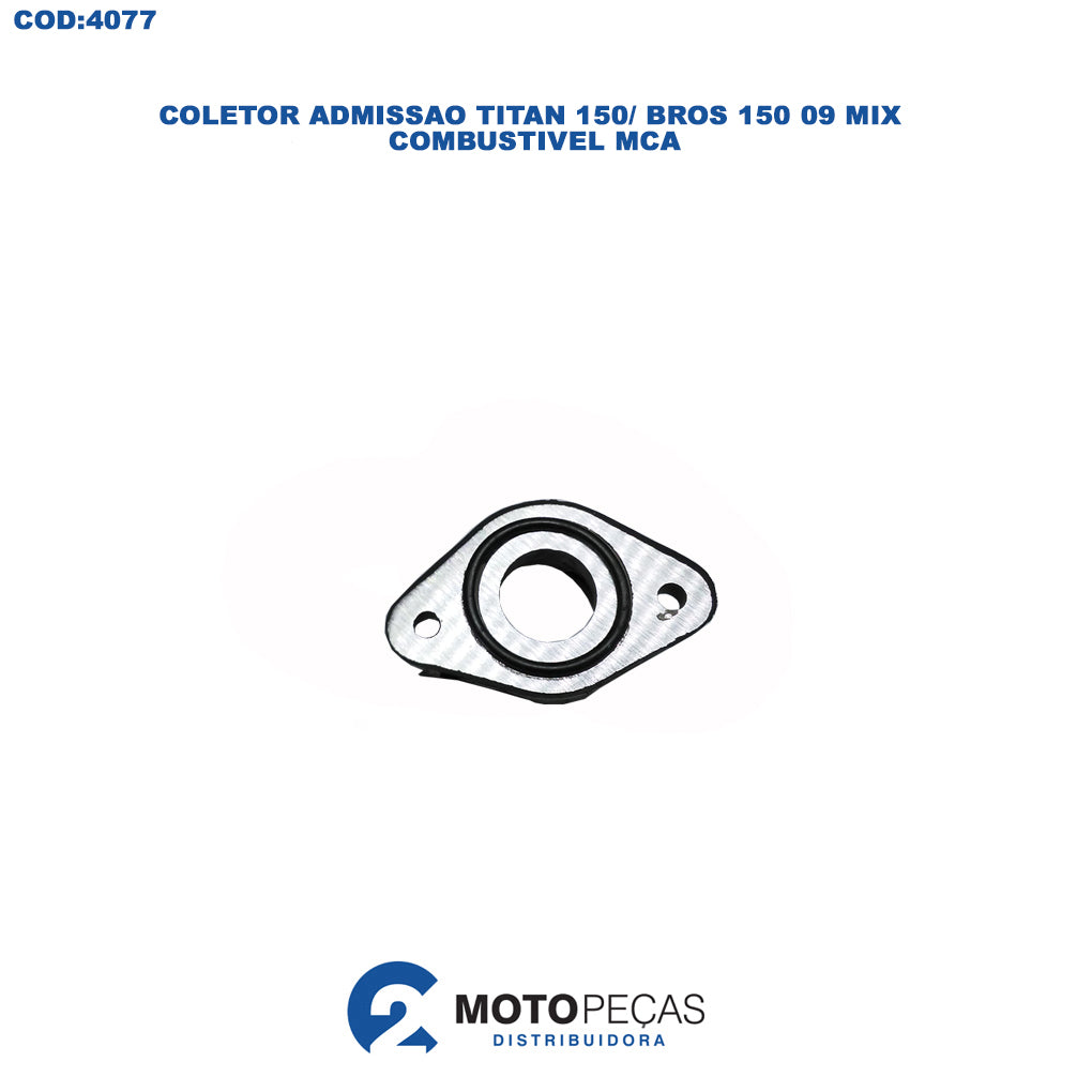 Coletor Admissao Titan 150/ Bros 150 09 MIX/ Combustivel Mca
