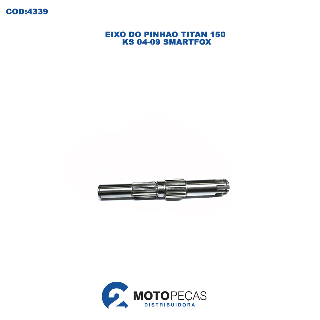 Eixo do Pinhao Titan 150 KS 04 a 09 Smartfox