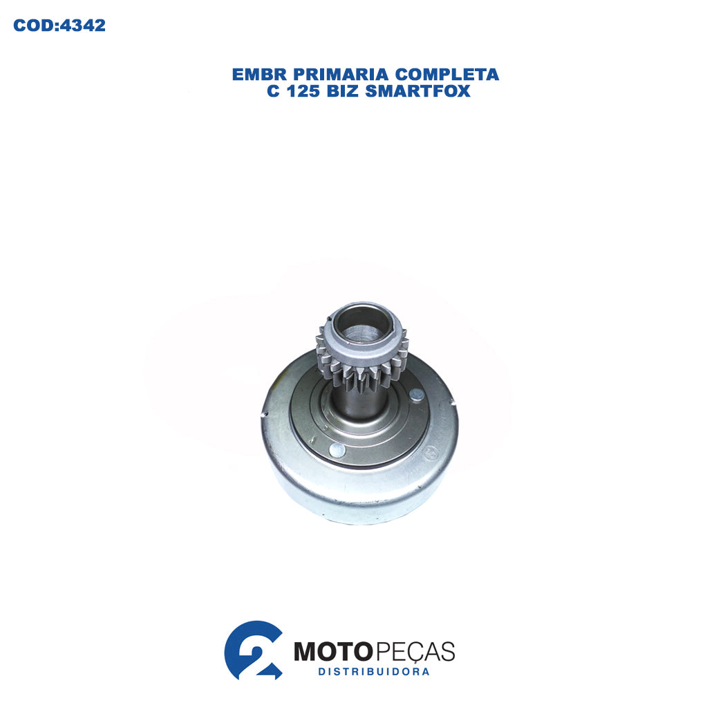 Embreagem Primaria Completa Biz 125 Smartfox