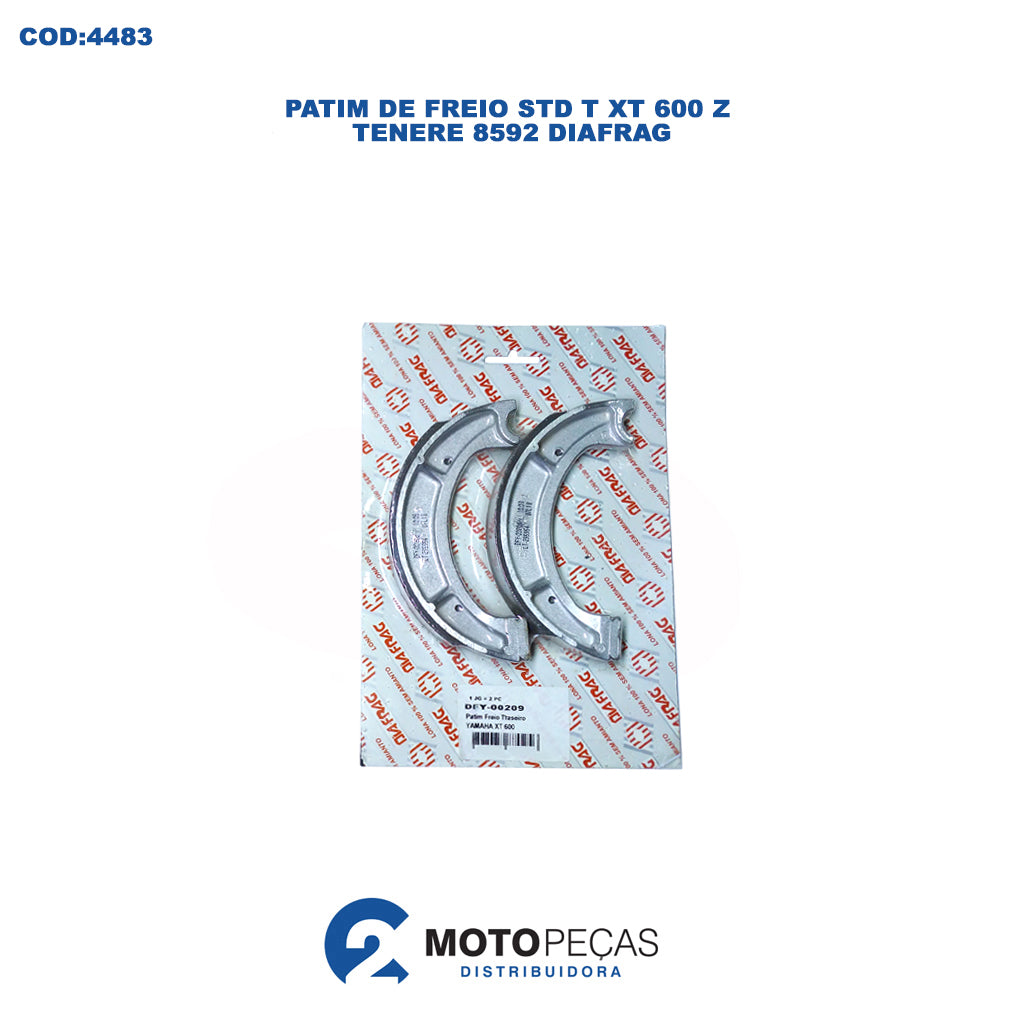 Patim de Freio STD T XT 600 Z, Tenere 8592 Diafrag