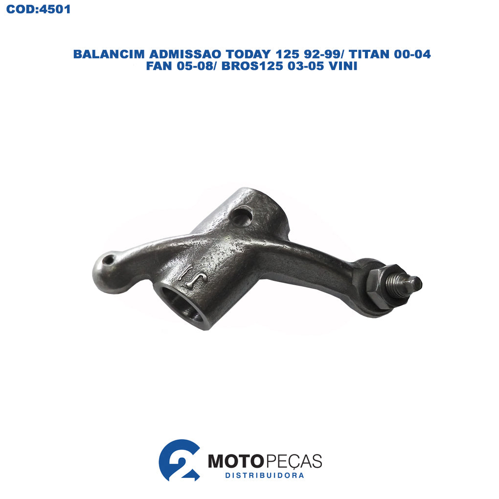 Balancim Admissao 1PC Titan 125 92/99 / Titan 125 00/04/FAN 05/08 /BROS 125 03/05 Vini