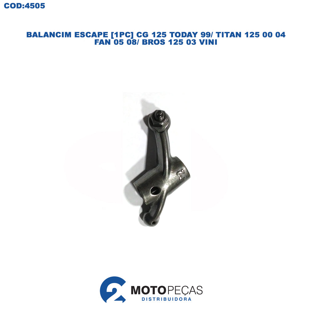 Balancim Esc Titan 125 92/99 Titan 125 00/04 Fan 05/08 Bros 125 03/05 Vini