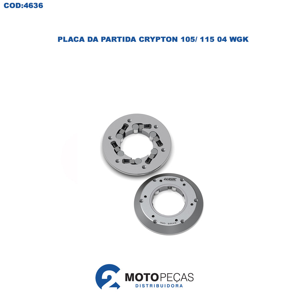 Placa da Partida CRYPTON105/115 04 / WGK
