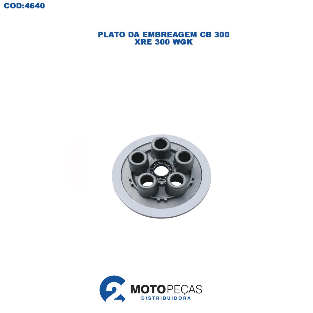 Plato da Embreagem CB 300/ XRE 300 WGK