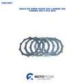 Disco de Embreagem Fazer 250/ Lander 250/ Tenere 250 6 PCS Mca Mca