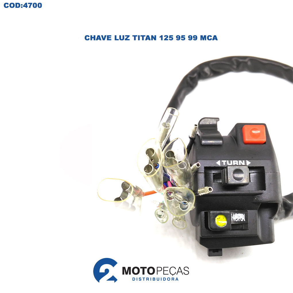 Chave Luz Titan 125 95 99 Mca