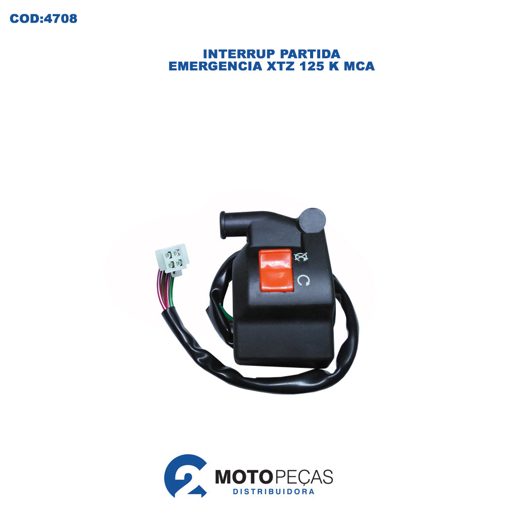 Interrup PARTIDA/EMERGENCIA XTZ 125 K Mca