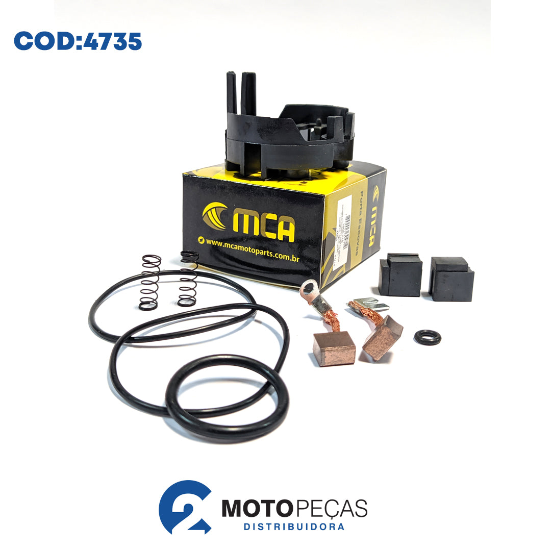 Escova Motor Part YBR 125/ XTZ 125/ Factor 125 16/ Virago 250 Mca