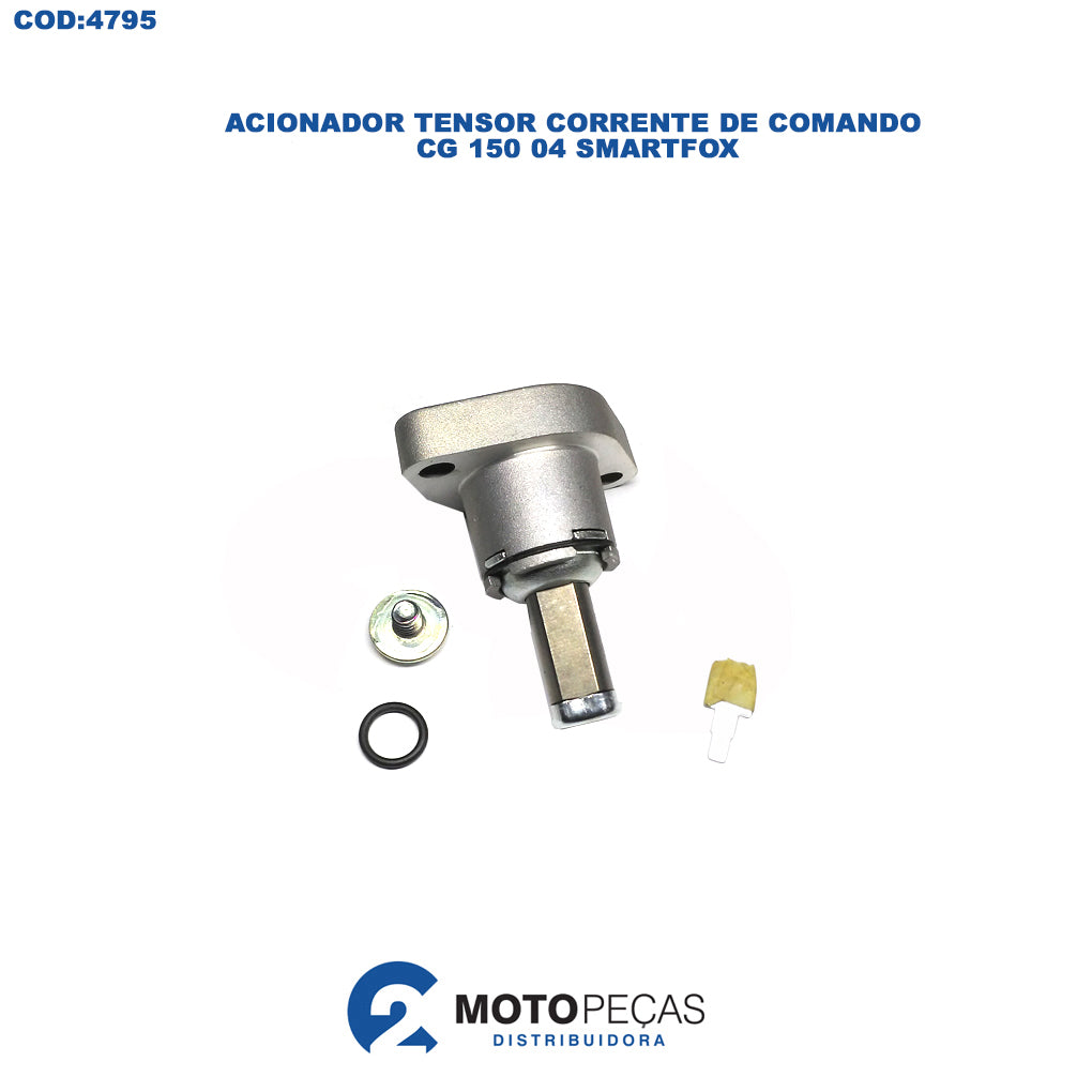 Acionador Tensor Corrente de Comando Mod Original Titan 150 04/15 Bros 150 06/14 XRE 300 CB 300 Smartfox