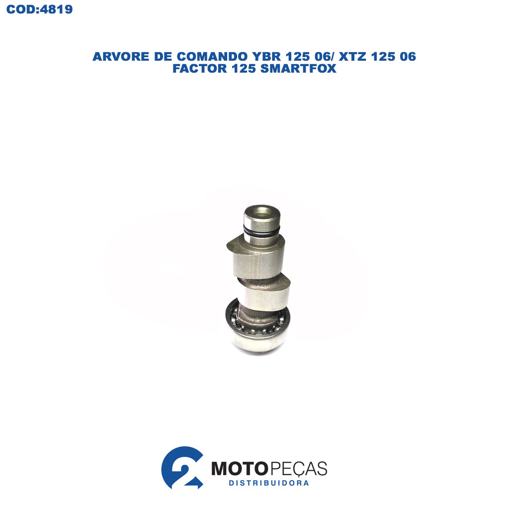 Arvore de Comando YBR 125 06/18 /XTZ 125 06/16 /FACTOR 125 09/16 Smartfox
