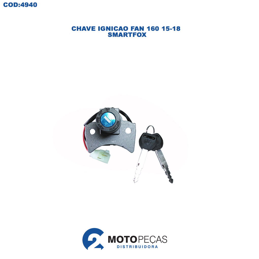 Chave Ignicao Fan 160 15/18 Smartfox