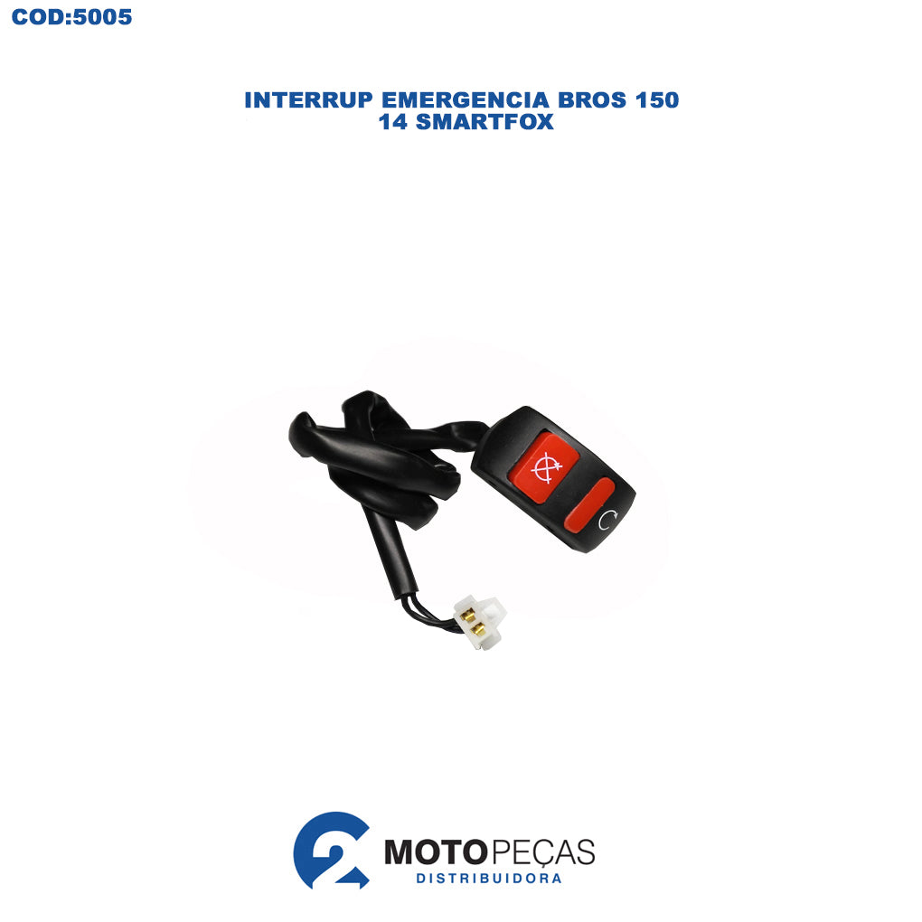 Interrup Emergencia Bros 150 14 Smartfox