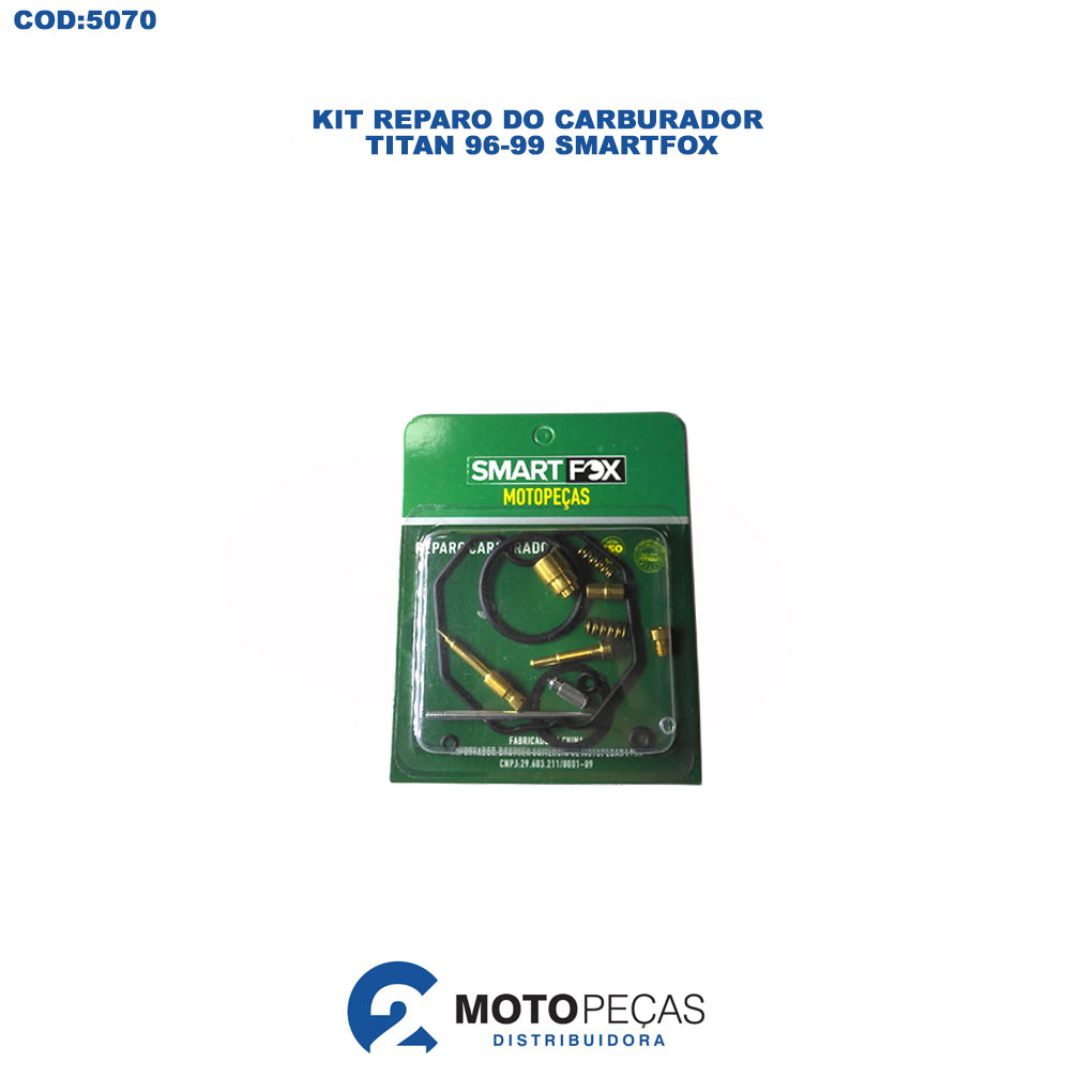 Kit Reparo do Carburador Titan 96/99 Smartfox