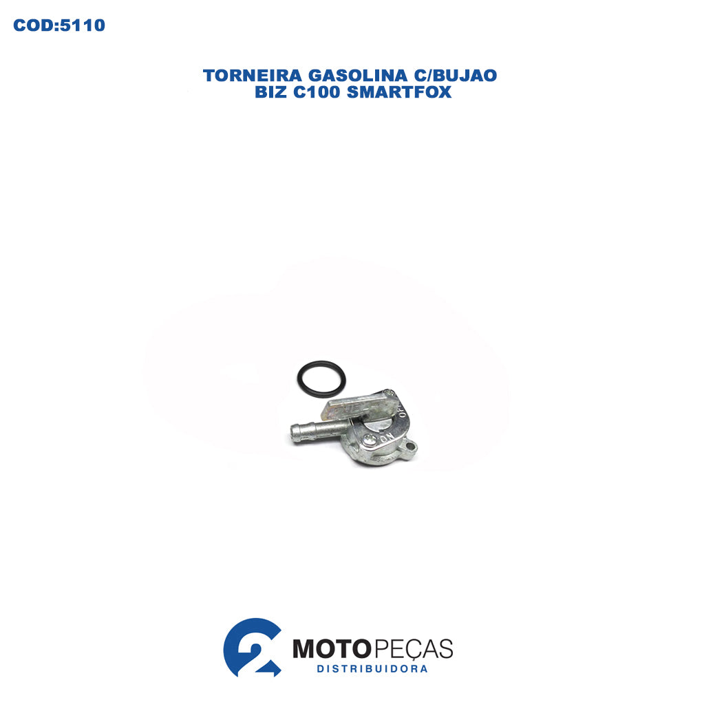 Torneira Gasolina C/BUJAO Biz C100 Smartfox