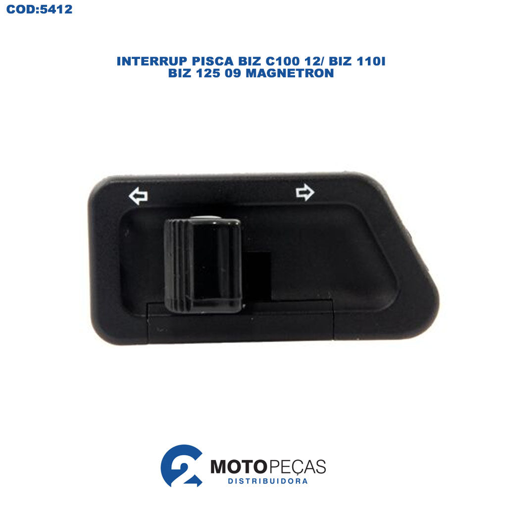 Interrup Pisca Biz C100 12/ Biz 110I/ Biz 125 09 / Magnetron