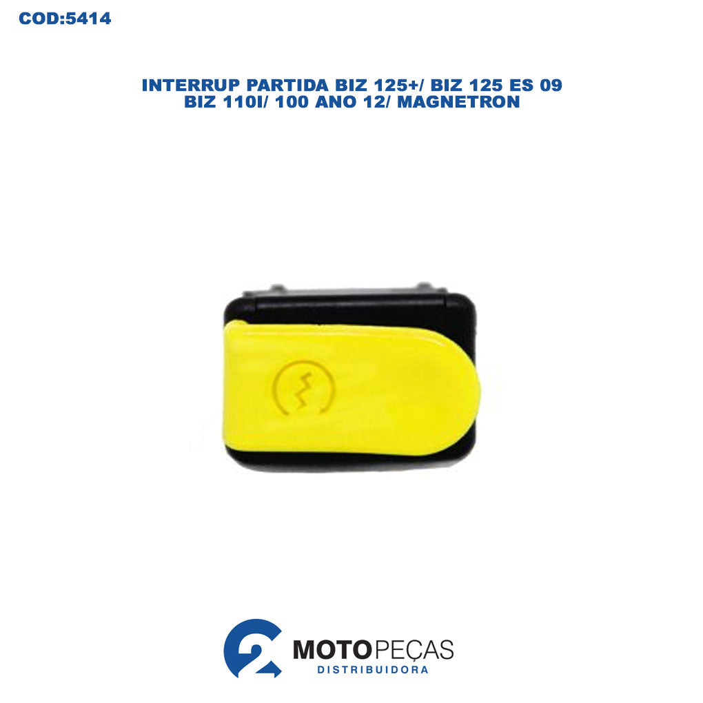 Interrup Partida Biz 125+/ Biz 125 ES 09/ Biz 110I/ 100 Ano 12/ Magnetron
