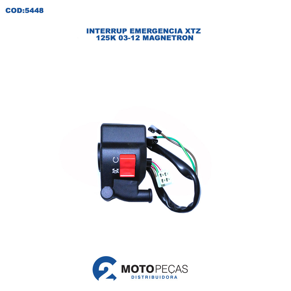 Interrup Emergencia XTZ 125K 0312 Magnetron