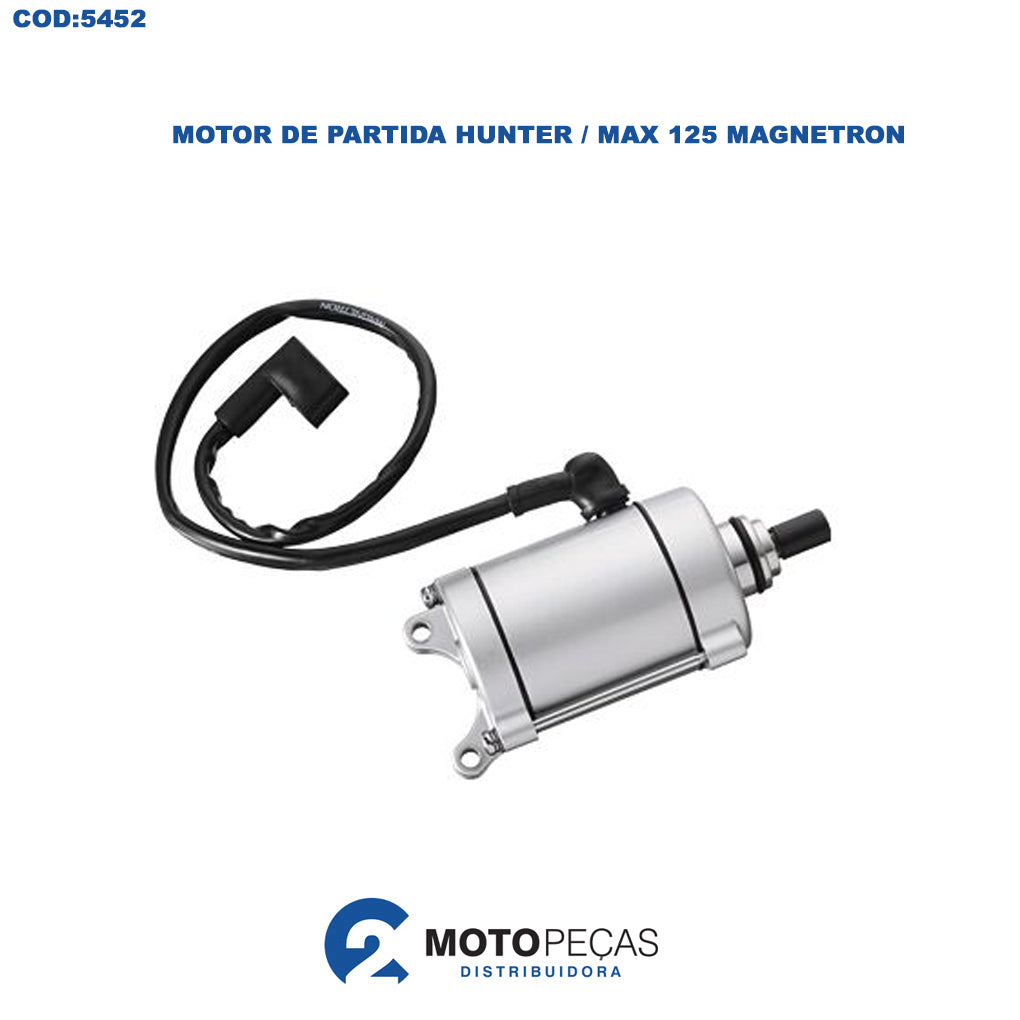 Motor de Partida Hunter / Max 125 Magnetron