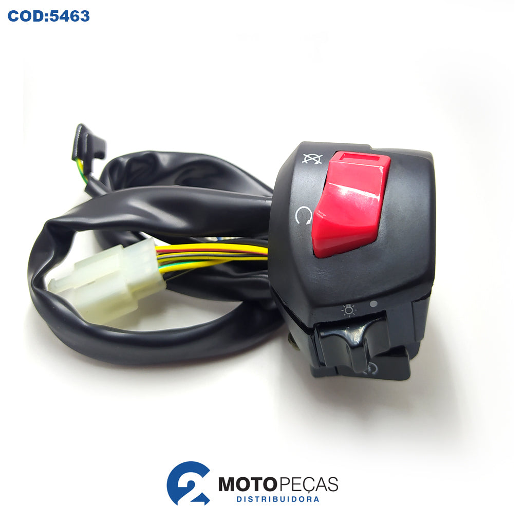 Interrup PARTIDA/EMERGENCIA Hunter 125 Magnetron