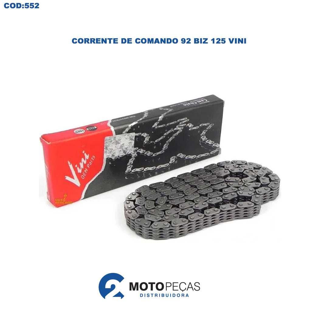 Corrente de Comando 92L Biz 125 Vini